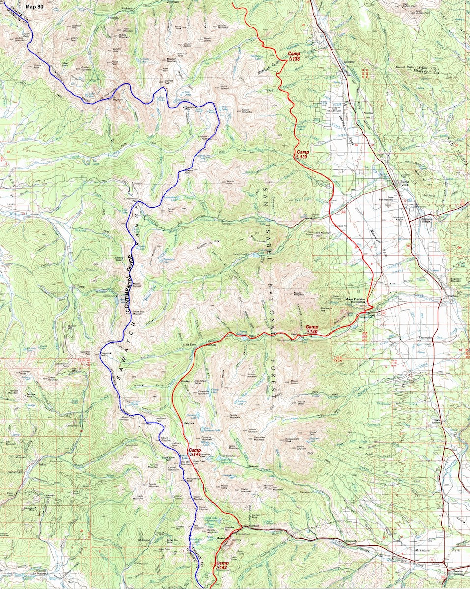 CDT Map - 80