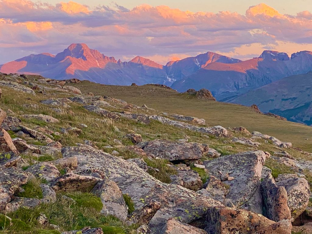 Picture of Tombstone Ridge on Trail Ridge Road RMNP